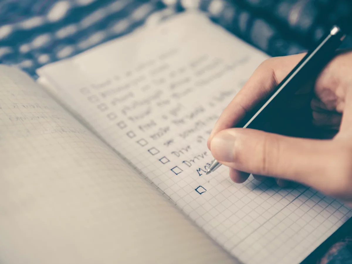 Person reflecting on stress and emotional well-being